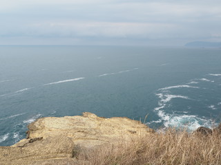 the beautiful landscape of noto in ishikawa, JAPAN