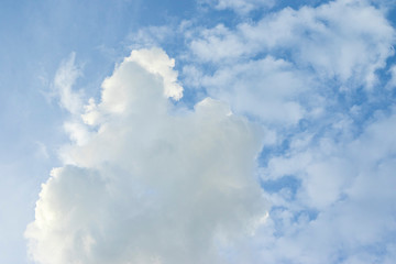 Obraz premium blue sky with clouds