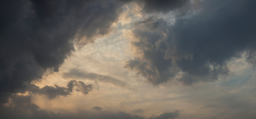 Spring Skyline Ultrawide Panorama