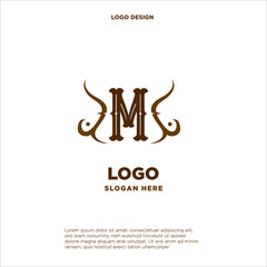 Vintage Logos based on M Monogram