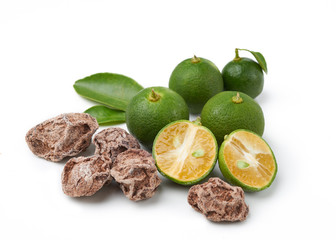 sour plum and lime