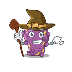 Shigella sneaky and tricky witch cartoon character