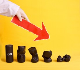 Oil price is falling because of Coronavirus.