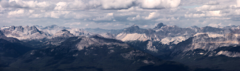 High Mountain Range in the Distance
