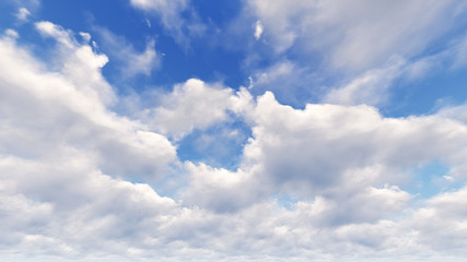 Obraz premium Sky abstract with many cloud background, Illustration