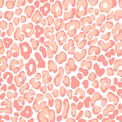 Vector background leopard texture. Animal print. Astract illustration.