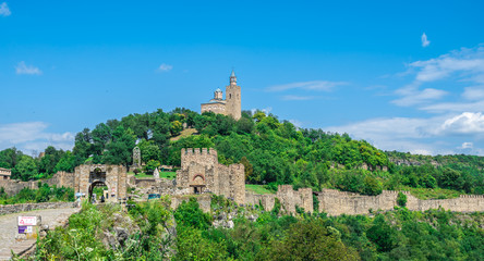 Fototapeta premium Tsarevets fortress in Veliko Tarnovo, Bulgaria