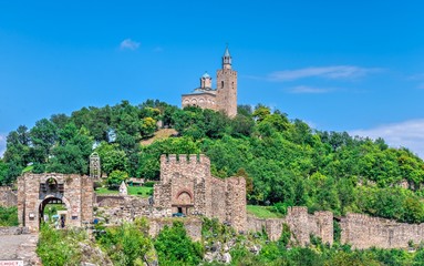 Obraz premium Tsarevets fortress in Veliko Tarnovo, Bulgaria