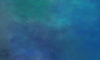 abstract painted art decorative header with teal blue, steel blue and dark slate gray color with space for text or image