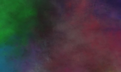 vintage painted art old banner with dark slate gray, very dark violet and forest green color with space for text or image