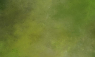 abstract painted art retro header background with olive drab, dark khaki and very dark green color with space for text or image