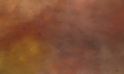abstract painted art grunge banner background with brown, pastel brown and peru color with space for text or image