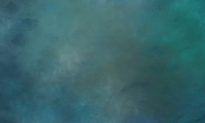 Obraz premium painted aged texture background with teal blue, slate gray and teal green color with space for text or image