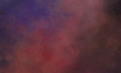 abstract painted art vintage background with old mauve, dark slate blue and very dark pink color with space for text or image