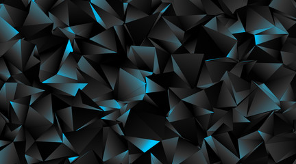 Fototapeta premium Abstract Low-Poly background. triangulated texture. Design 3d. Polygonal geometrical pattern. Triangular modern style
