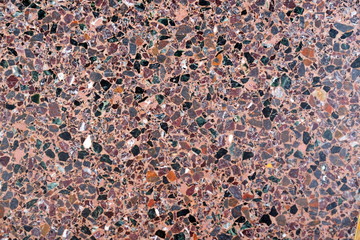 
Decorative panel made of marble chips