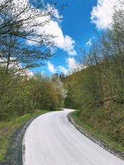 Landscape photography of mountain hiking