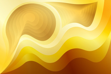 Abstract background, irregular curved geometric shapes in golden hues