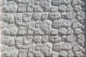 round stone wall