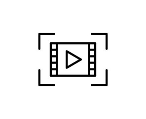 Film line icon