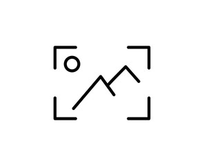 Gallery line icon