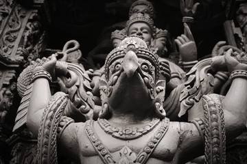 Fototapeta premium Statue of hindu gods