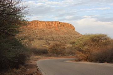 Vue Panoramique Waterberg Plateau Namibie