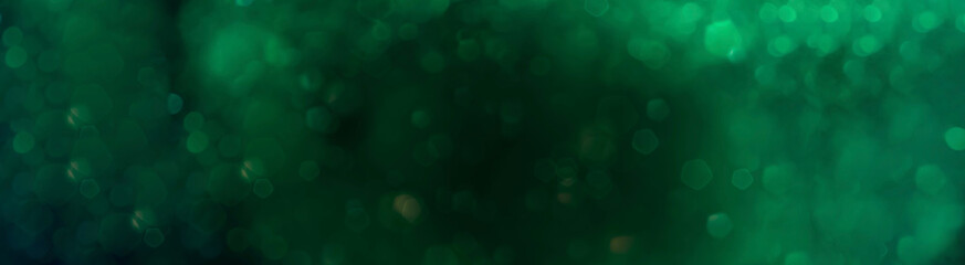 green abstract background banner 