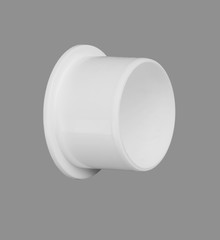 white plastic pipe