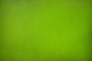 Green Color of Concrete Background