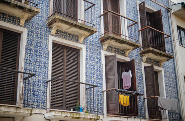 The tile city of Aveiro in Portugal