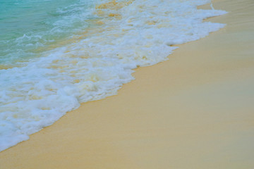 Bueatiful natural clear beach