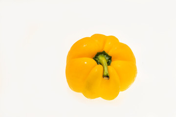 Bell peppers isolated on white background
