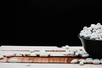 white chocolate with coconut