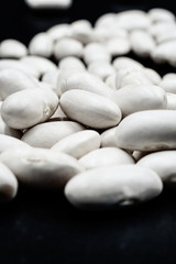 Alubias blancas cereales vegetarianos vegetales sano slow food 