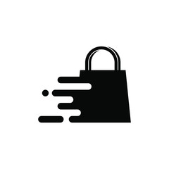 shopping bag isolated on white