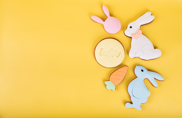 Cute Easter bunny desserts, Easter painted eggs, Authentic Easter Brunch.