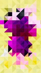 Fototapeta premium Abstract Colorful Geometrical Artwork,Abstract Graphical Art Background Texture,Modern Conceptual Art.3D Rendering