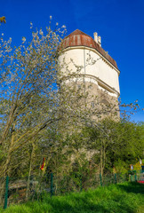 Historischer Wasserturm in Hohenbudberg am Rhein