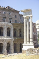 Naklejka premium Rome. Marcello's theatre built in the ancient Rome