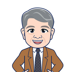 定年退職前の社員