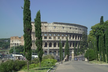 Fototapeta na wymiar Rome. Colosseum