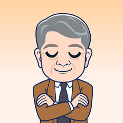 定年退職前の社員