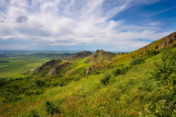 Macin Mountains panorama