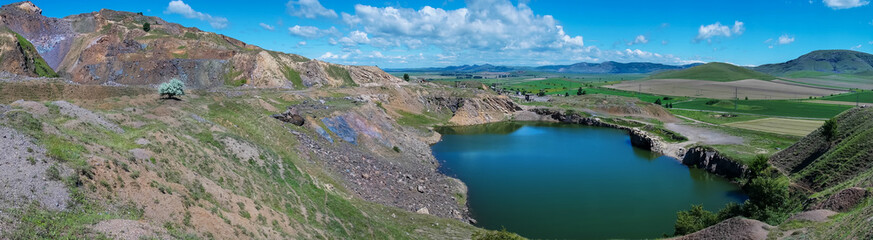 Panorama of Iacobdeal Lake