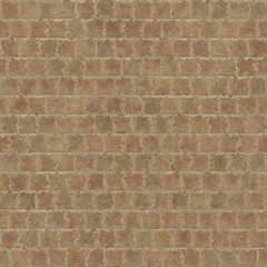 Obraz premium realistic seamless sandy cobblestone tiles texture