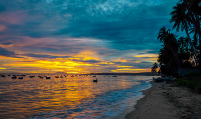 Vietnamese sunset
