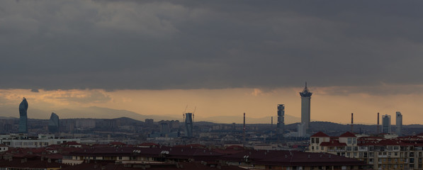 panorama of  Baku