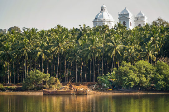 Old Goa cathedral