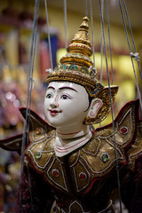 Yoke Thay Puppet of the ancient performing arts in Myanmar